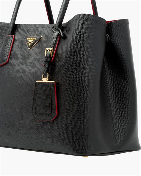 prada deux large bag|Prada double bag price.